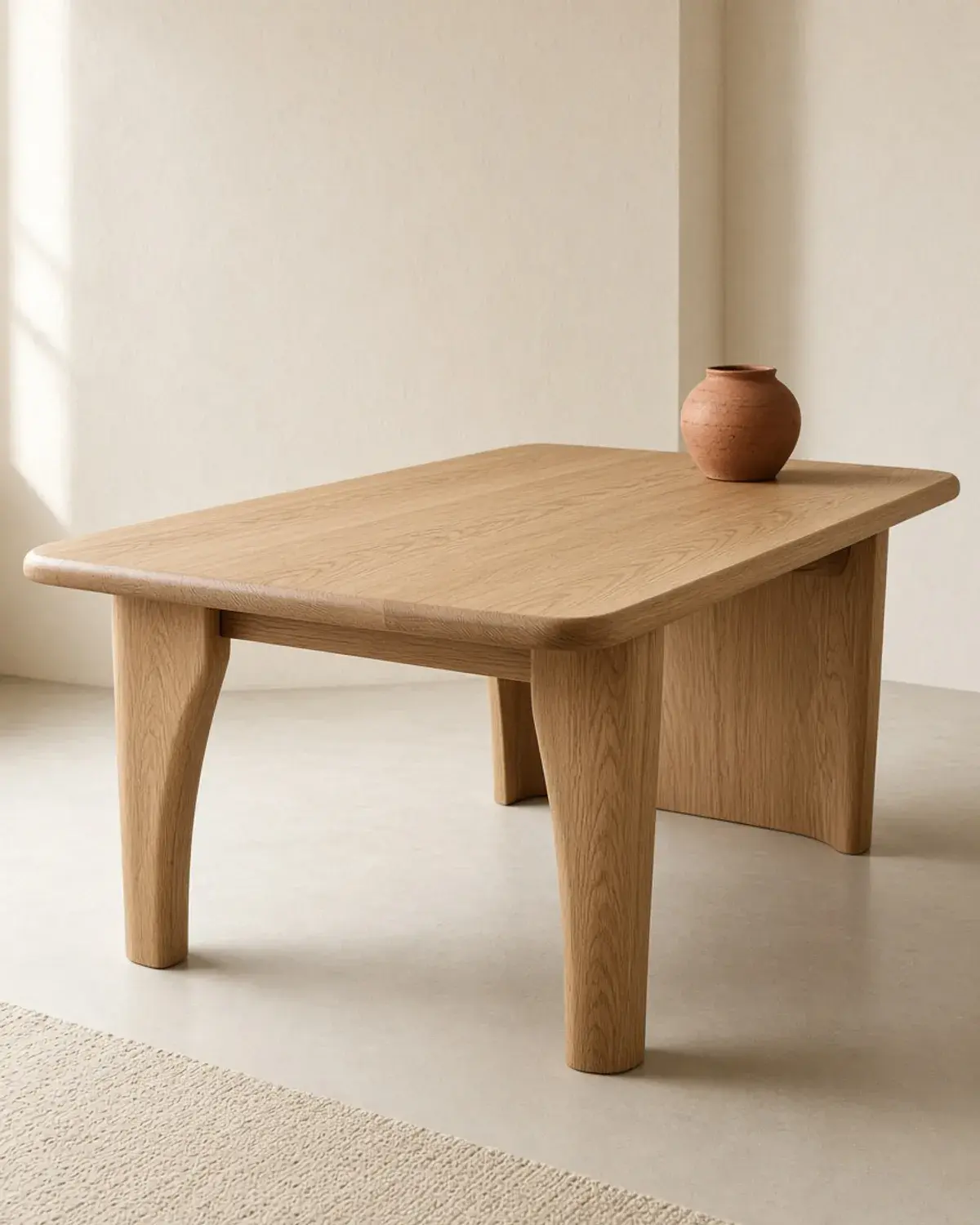 Oak Dining Table — Tables LUQNARO